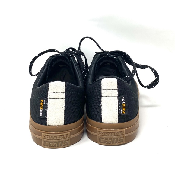 Converse One Star Pro OX Low Top Black Women Canvas Skate Sneakers Size A03217C - Picture 7 of 9